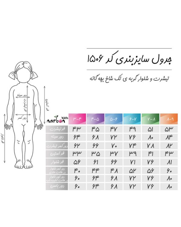 تیشرت و شلوار گربه تک شاخ بچه گانه