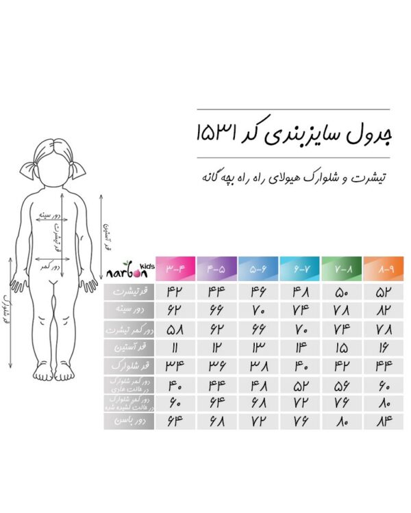 تیشرت و شلوارک هیولای راه راه بچه گانه