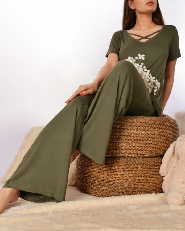 تیشرت و شلوار پروانه زنانه