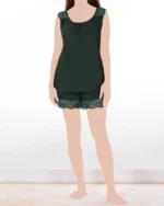 تاپ و شلوارک خورشید زنانه