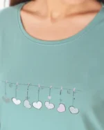 تیشرت و شلوار بلند دلارام زنانه
