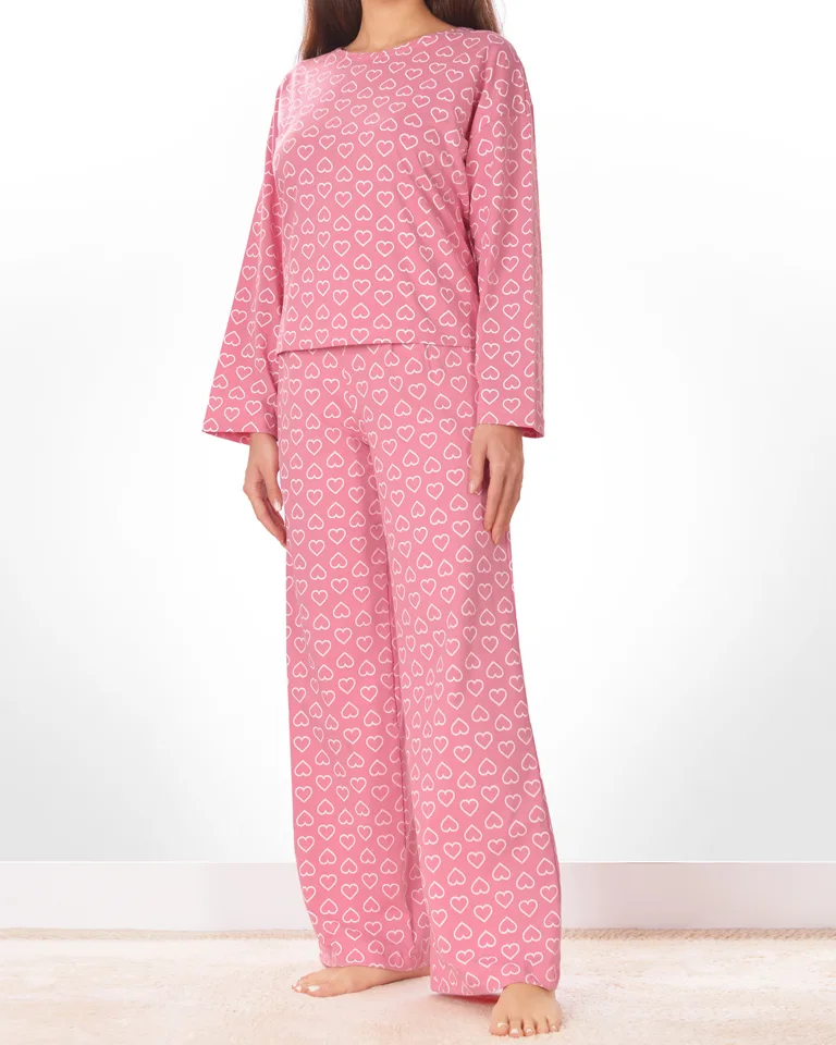 تیشرت و شلوار بلند دلبند زنانه