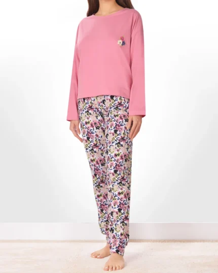 تیشرت و شلوار بلند گلنوش زنانه