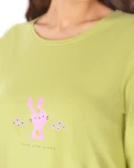 پیراهن آستین سه ربع فام زنانه