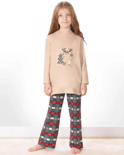 تیشرت و شلوار بلند کریسمس بچه گانه