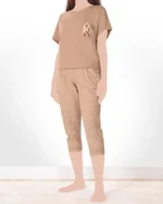 تیشرت و شلوار برمودا دوستی زنانه