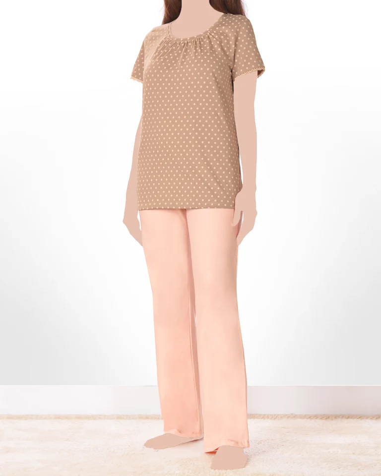 تیشرت و شلوار بلند رادین زنانه تیشرت و شلوار بلند رادین زنانه