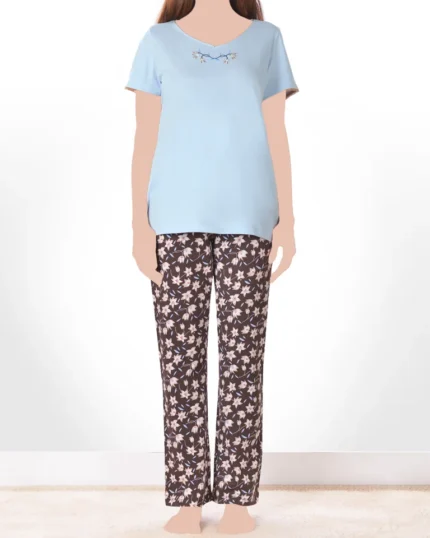 تیشرت و شلوار بلند روشنا زنانه