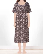 پیراهن آستین کوتاه روشنک زنانه