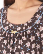 پیراهن آستین کوتاه روشنک زنانه