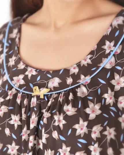 پیراهن آستین کوتاه روشنک زنانه