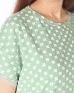 تیشرت و شلوار بلند شکوفه زنانه