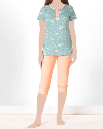 تیشرت و شلوار برمودا بهار زنانه