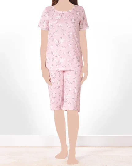 تیشرت و شلوار برمودا ونوشا زنانه