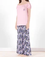 تیشرت و شلوار تک گل زنانه