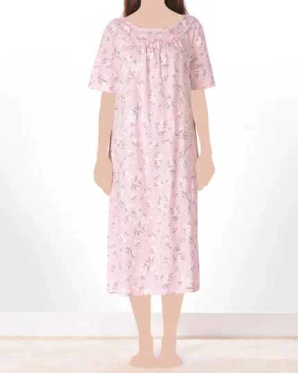 پیراهن آستین کوتاه ارکیده زنانه