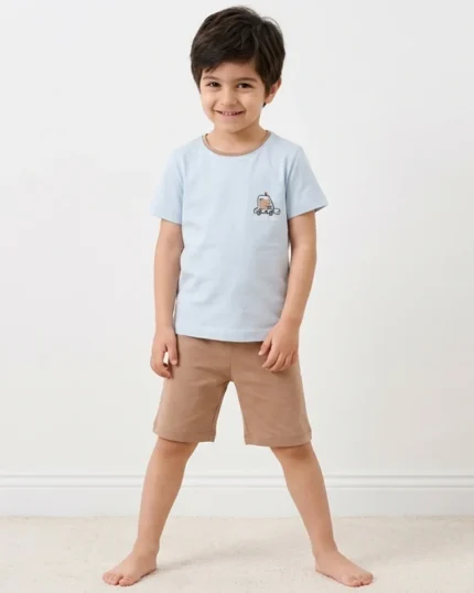 تیشرت و شلوارک پلیس کرگدن بچه گانه