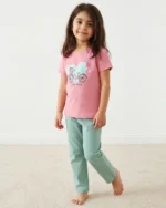 تیشرت و شلوار قلب بچه گانه