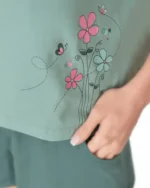 تیشرت و شلوارک گلاره زنانه