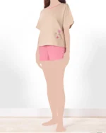 تیشرت و شلوارک گلاره زنانه