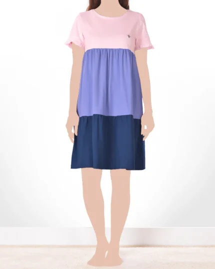 پیراهن آستین کوتاه آپامه زنانه