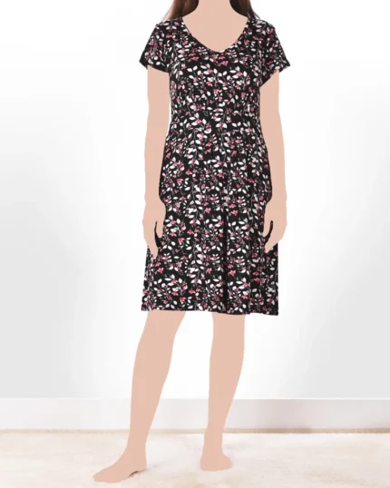 پیراهن آستین کوتاه تانیا زنانه