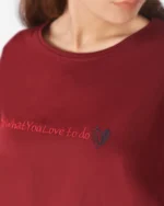 تیشرت و شلوارک آراسته زنانه