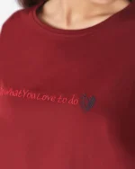 تیشرت و شلوارک آراسته زنانه