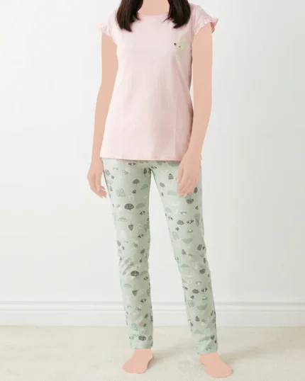 تیشرت و شلوار سنجاب بازیگوش زنانه