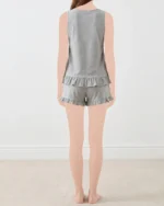 تاپ و شلوارک گیلاس زنانه