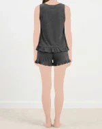 تاپ و شلوارک گیلاس زنانه