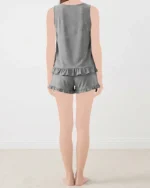 تاپ و شلوارک گیلاس زنانه