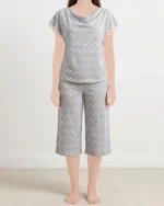 تیشرت و شلوار برمودا سمانه زنانه